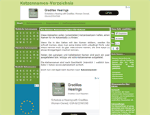 Tablet Screenshot of katzennamen.namen-verzeichnis.de